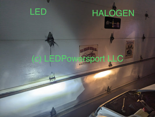 Are LED Headlight bulbs brighter than OEM halogens?
