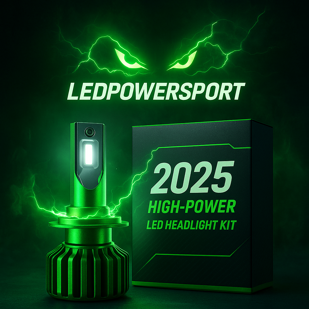2025 High-Power LED Headlight Kits
