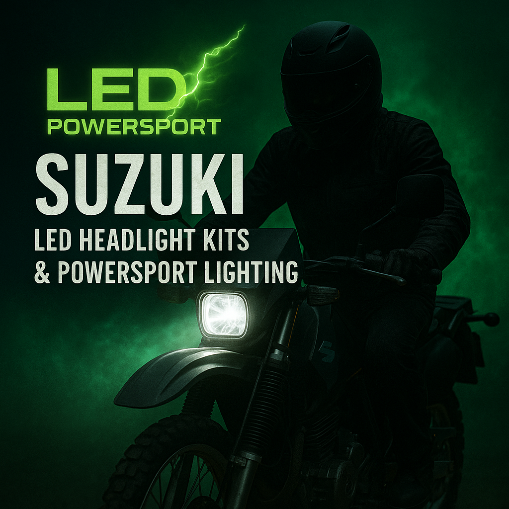 Suzuki LED Headlight Kits & Powersport Lighting