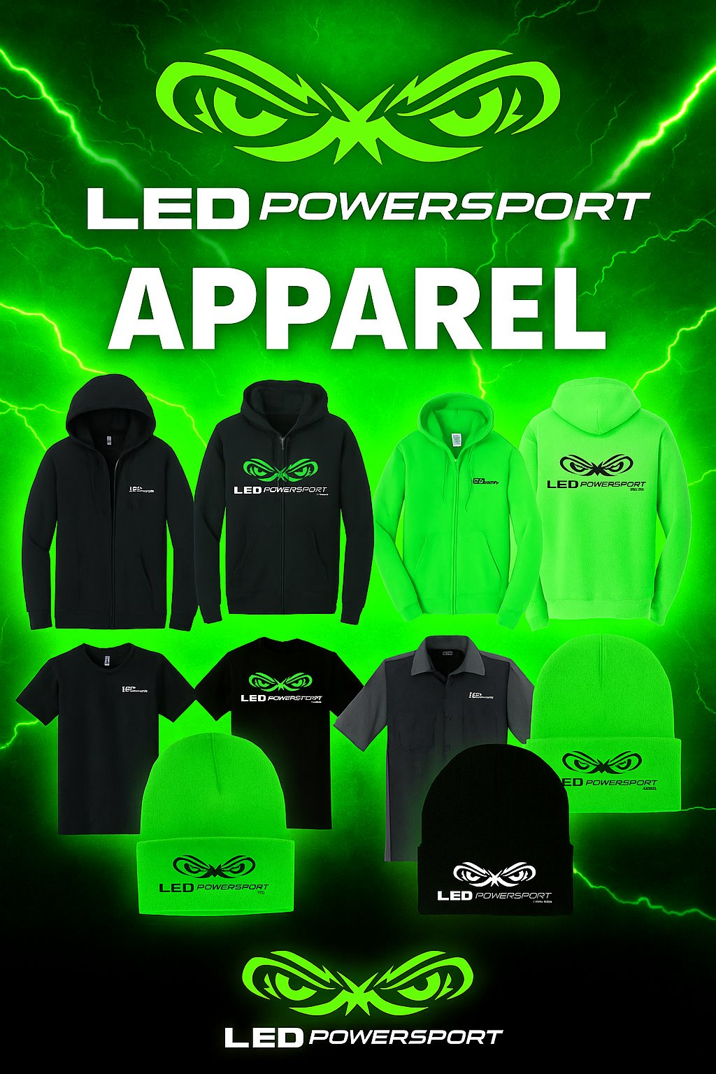 Official LEDPowersport Apparel & Gear