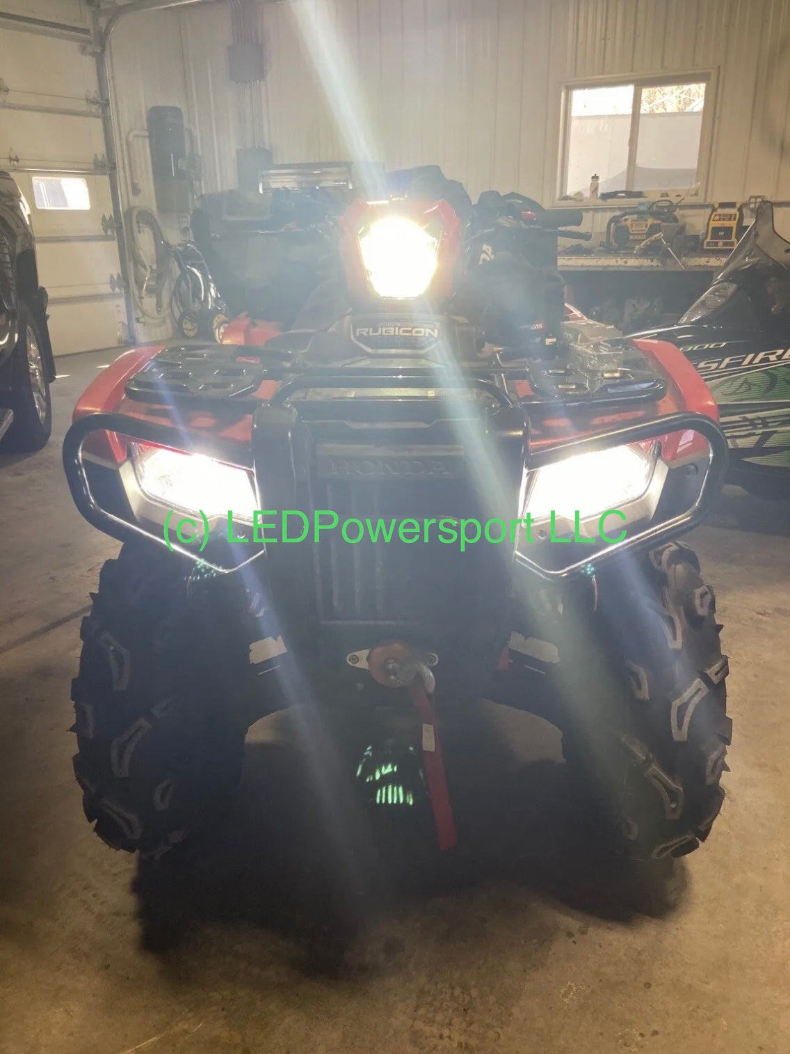 Polaris Sportsman 450 500 550 ATV (HIGH OUTPUT) LED Headlight Upgrade Kit