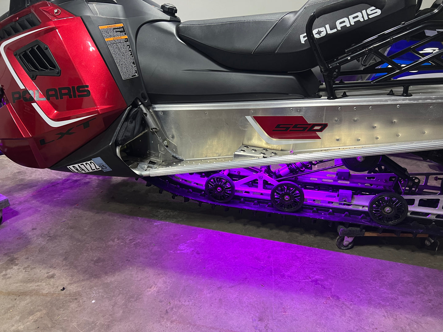 PURPLE Snowmobile LED Under glow Strip lighting underglow spool 5050 SMD waterproof