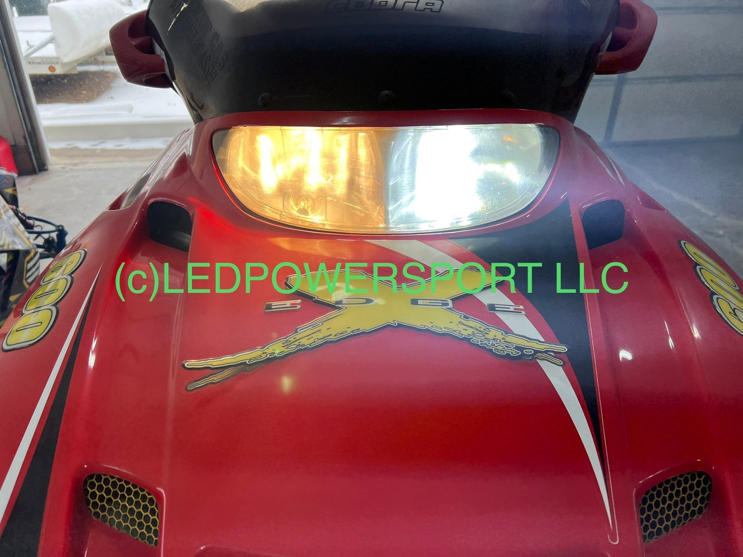 2003 Polaris Widetrak LX Snowmobile LED Headlight Kit