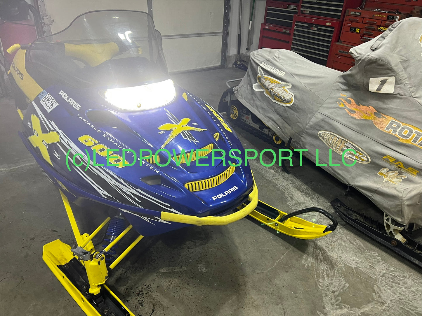 2001 Polaris XCSP 800 Snowmobile LED Headlight Kit Plug & Play No Mods High and Low