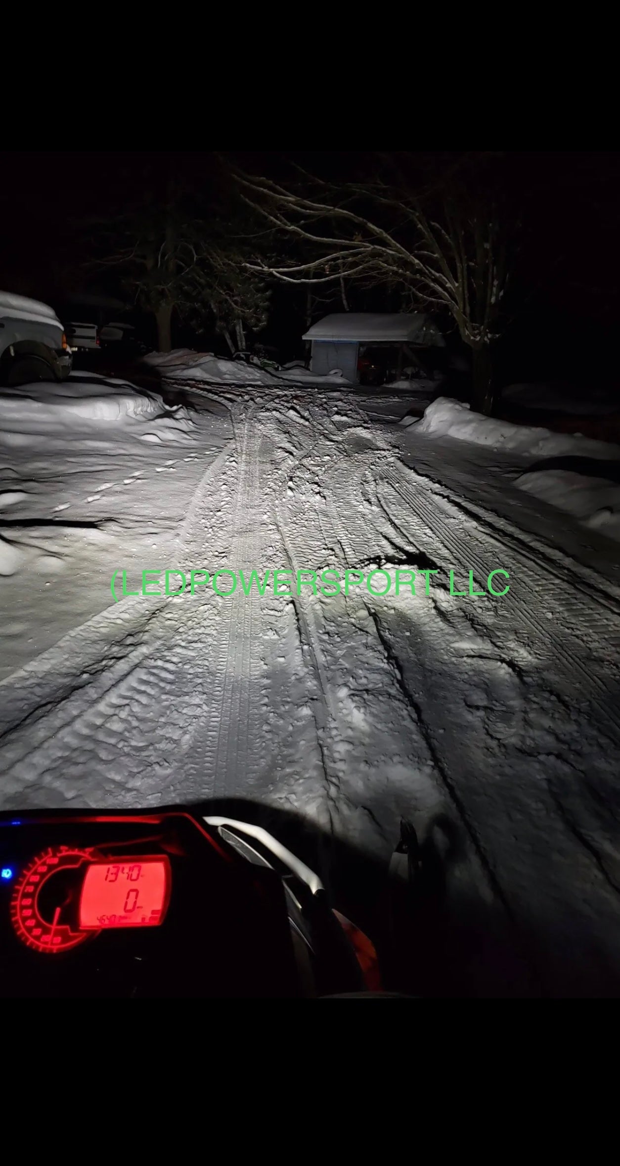 2017 Polaris 600 Indy Snowmobile LED Headlight Kit (15000 Lumen HIGH OUTPUT LEDS)