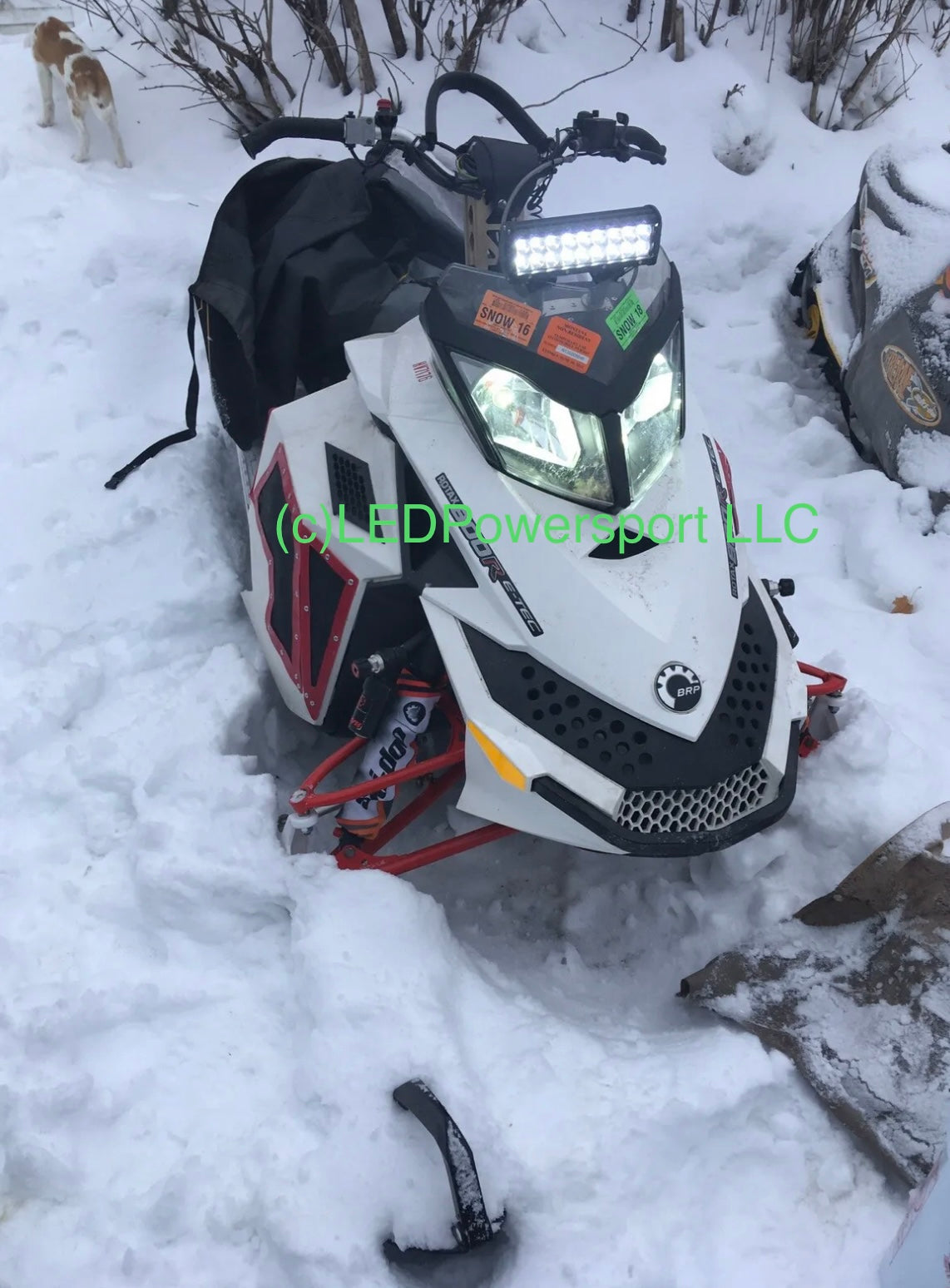 2015 Skidoo MXZ X 600 Snowmobile LED Headlight Kit