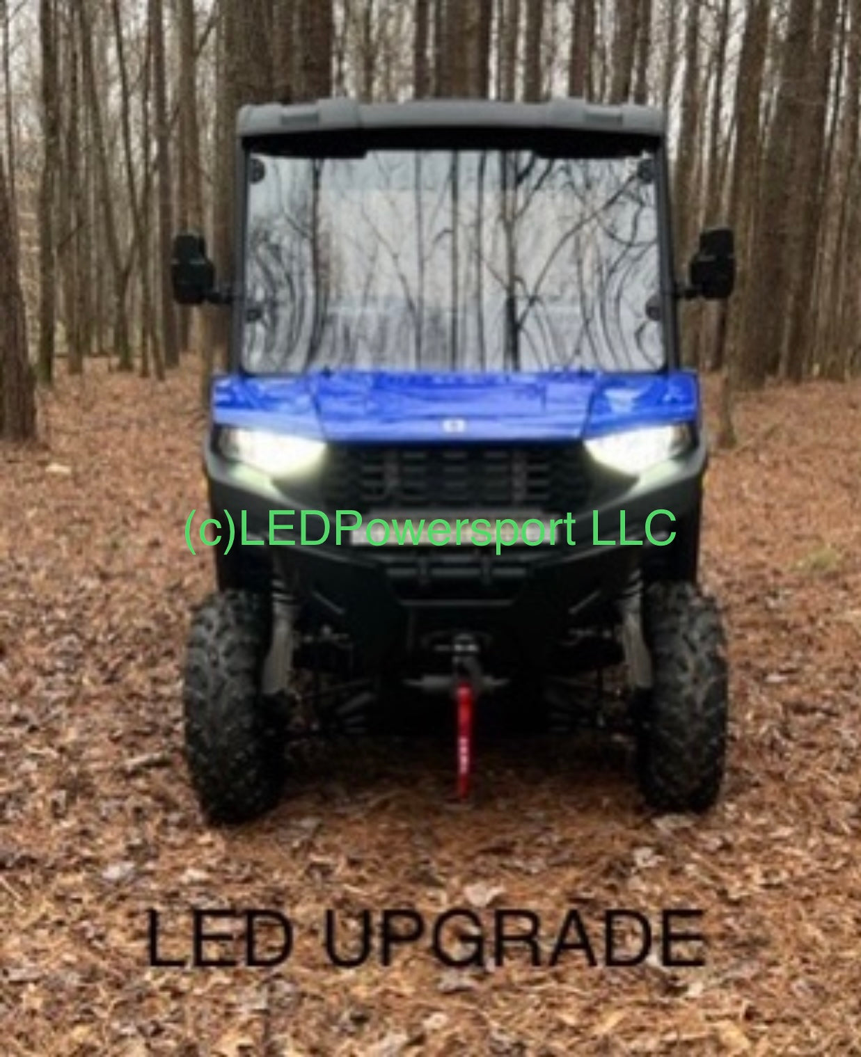 (For 9006X 9005 Style Bulb) Polaris Ranger UTV LED Headlight Kit