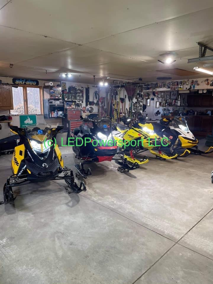 2019 Skidoo Enduro Snowmobile (HIGH OUTPUT) LED Headlight Kit