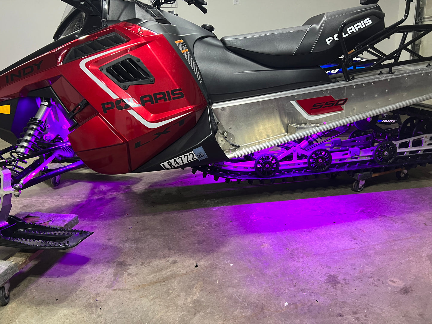 PURPLE Snowmobile LED Under glow Strip lighting underglow spool 5050 SMD waterproof