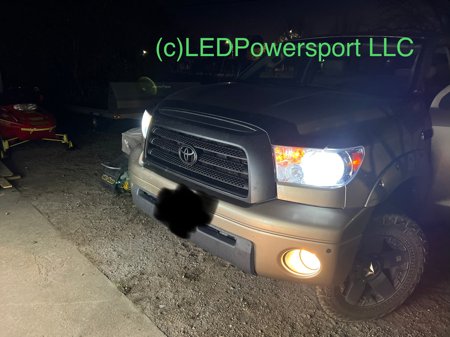 2004 Toyota Tundra High & Low Beam LED Conversion Bulbs