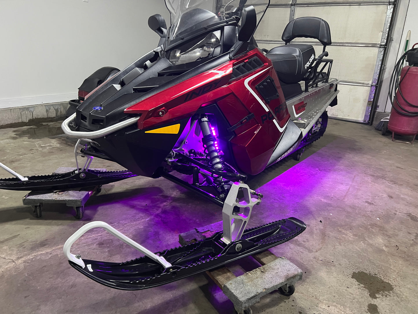 PURPLE Snowmobile LED Under glow Strip lighting underglow spool 5050 SMD waterproof