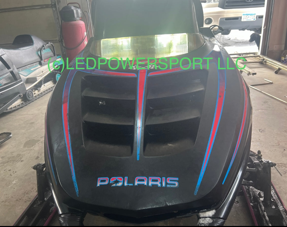 2000 Polaris Indy 700 RMK Snowmobile LED Headlight Kit Plug & Play No Mods Low Beam