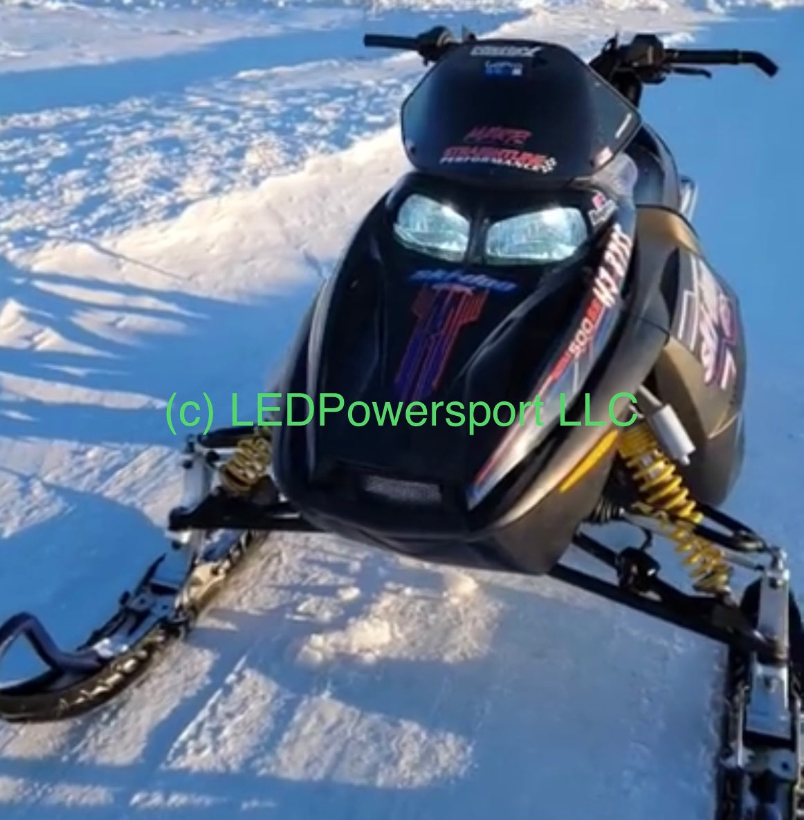 2006 Skidoo 500 GSX Snowmobile LED Headlight Kit