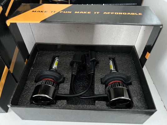 2022 Can Am Defender UTV LED Headlight Upgrade Kit Plug & Play LED 6000K (NEW 15,000 LM Rated LEDS)