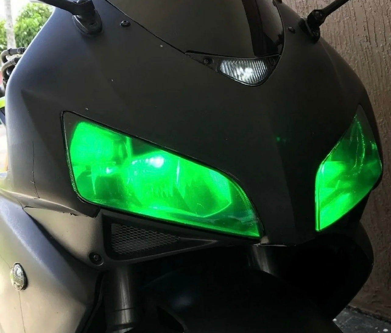 2008 Yamaha Raptor 250 ATV LED Headlight Kit (GREEN)