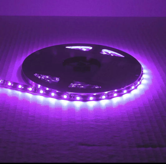 PURPLE Snowmobile LED Under glow Strip lighting underglow spool 5050 SMD waterproof