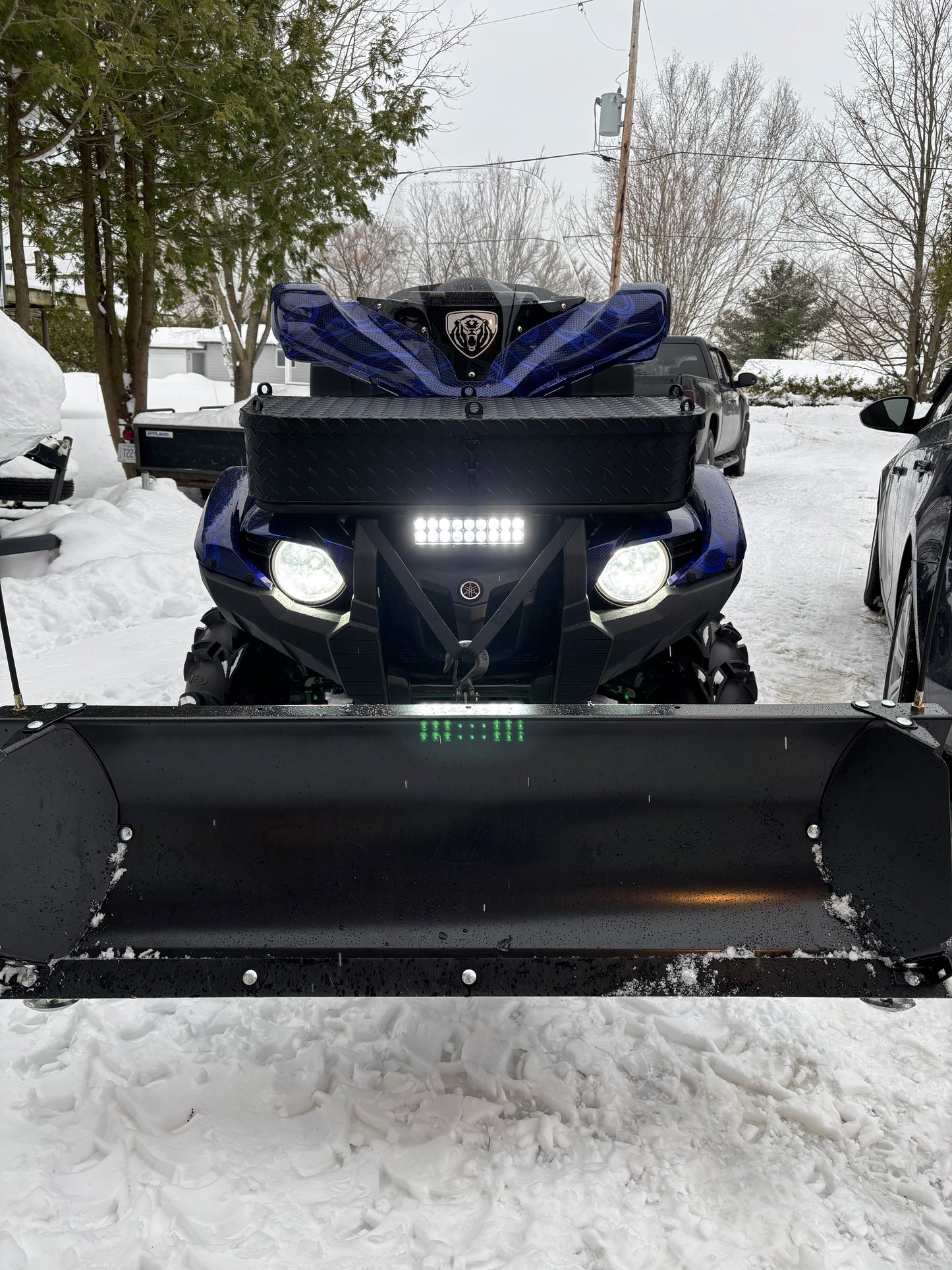 2009 Yamaha Grizzly 700 ATV LED Headlight Kit