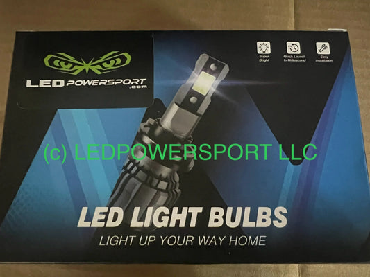 2022 Can Am Defender UTV LED Headlight Upgrade Kit Plug & Play LED 6000K (NEW 15,000 LM Rated LEDS)