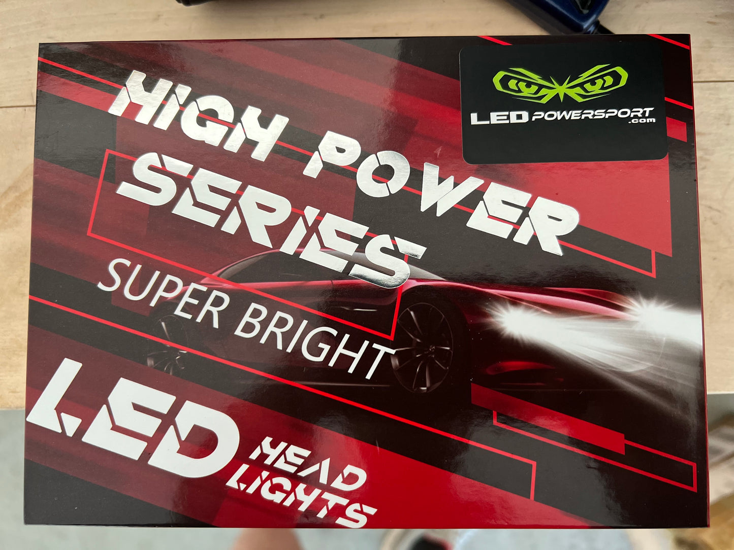 NEW 2025 HIGH POWER SERIES 130 WATT LED Headlight Conversion Kit (LEDPowersport Brand)