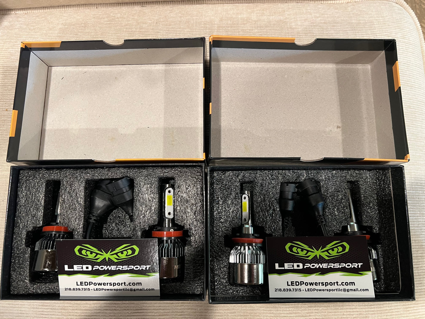 2025 Can Am Defender LED Headlight Upgrade Kit Plug & Play LED 6000K