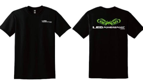 Short Sleeve T-Shirt Black LEDPowersport Logo