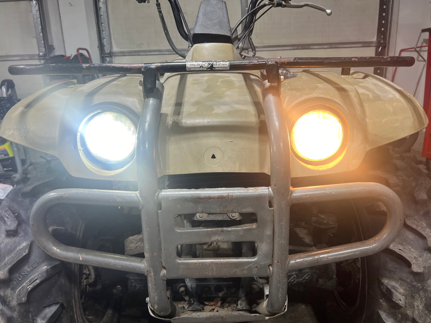 2006 Yamaha Kodiak 450 YFM450FA ATV LED Headlight Kit