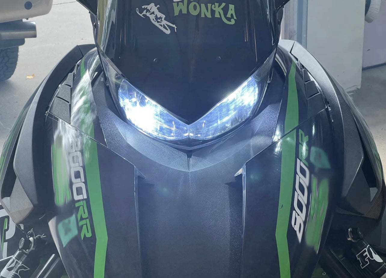 2021 Arctic Cat RIOT 6000 Snowmobile LED Headlight Kit