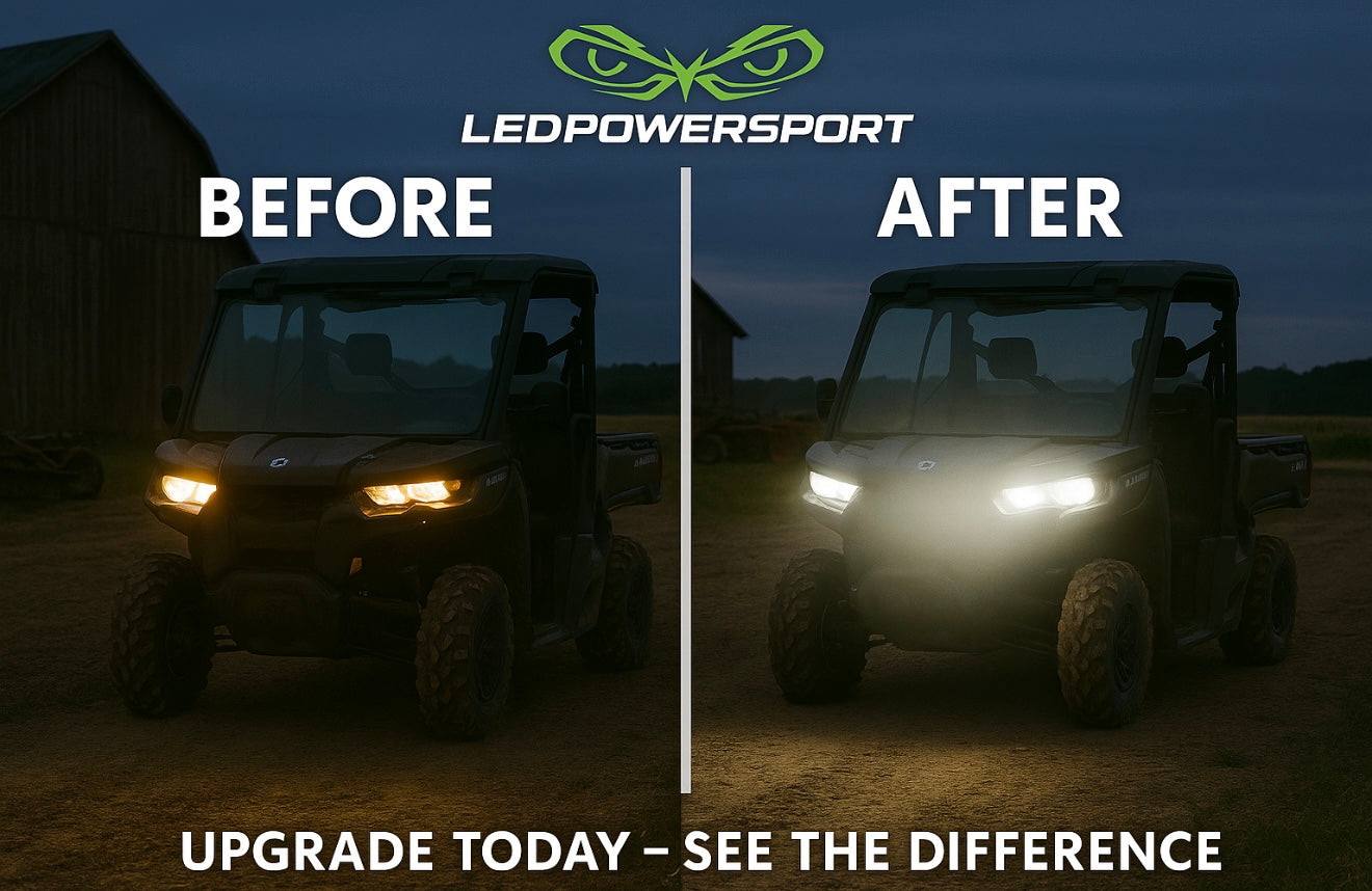 2019 Polaris Ranger General 1000 UTV LED Headlight Kit
