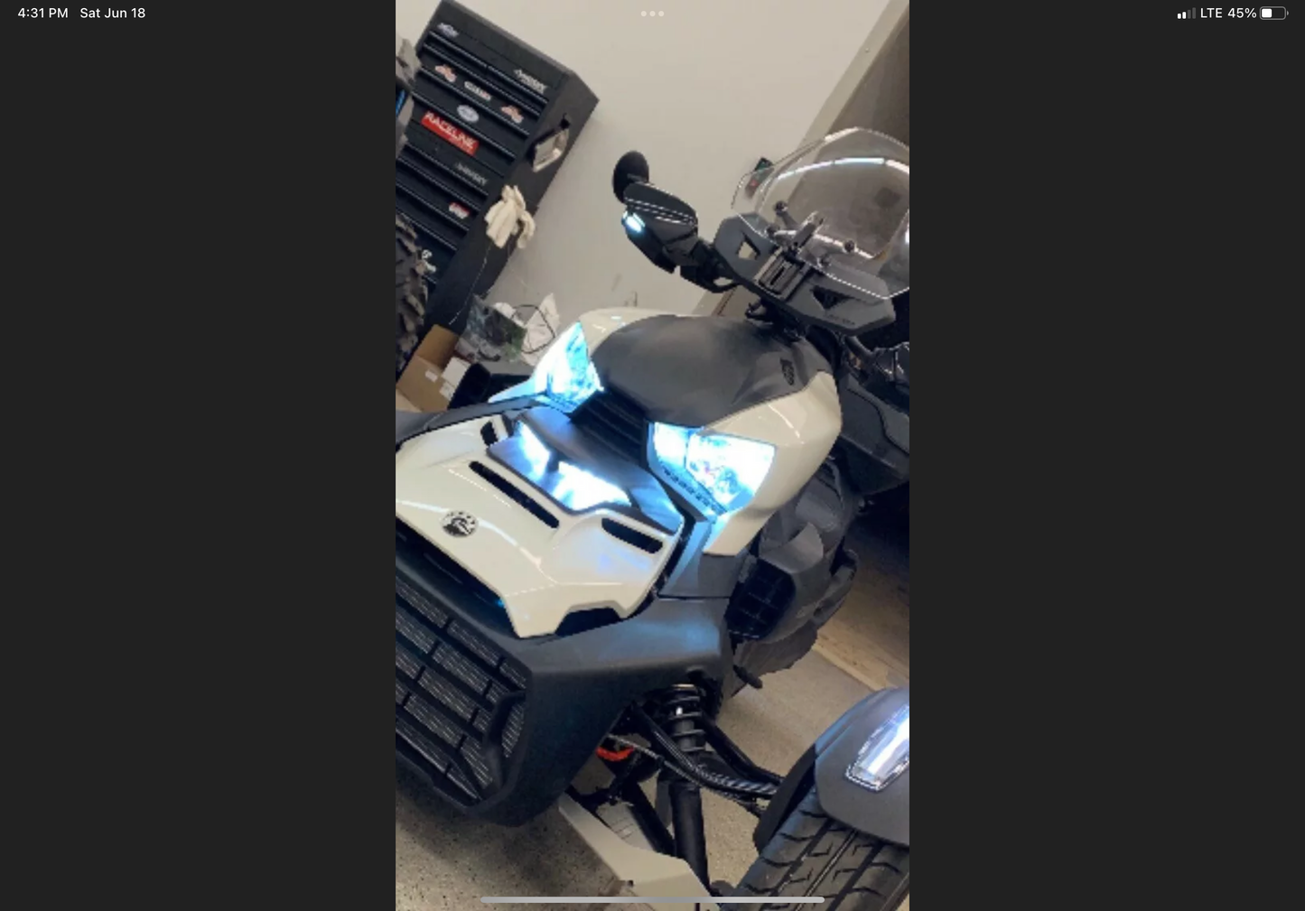 2019 Can-Am Spyder RT, RT-S, SE6 Limited Motorcycle LED (Fog Light Bulb Conversion Kit)