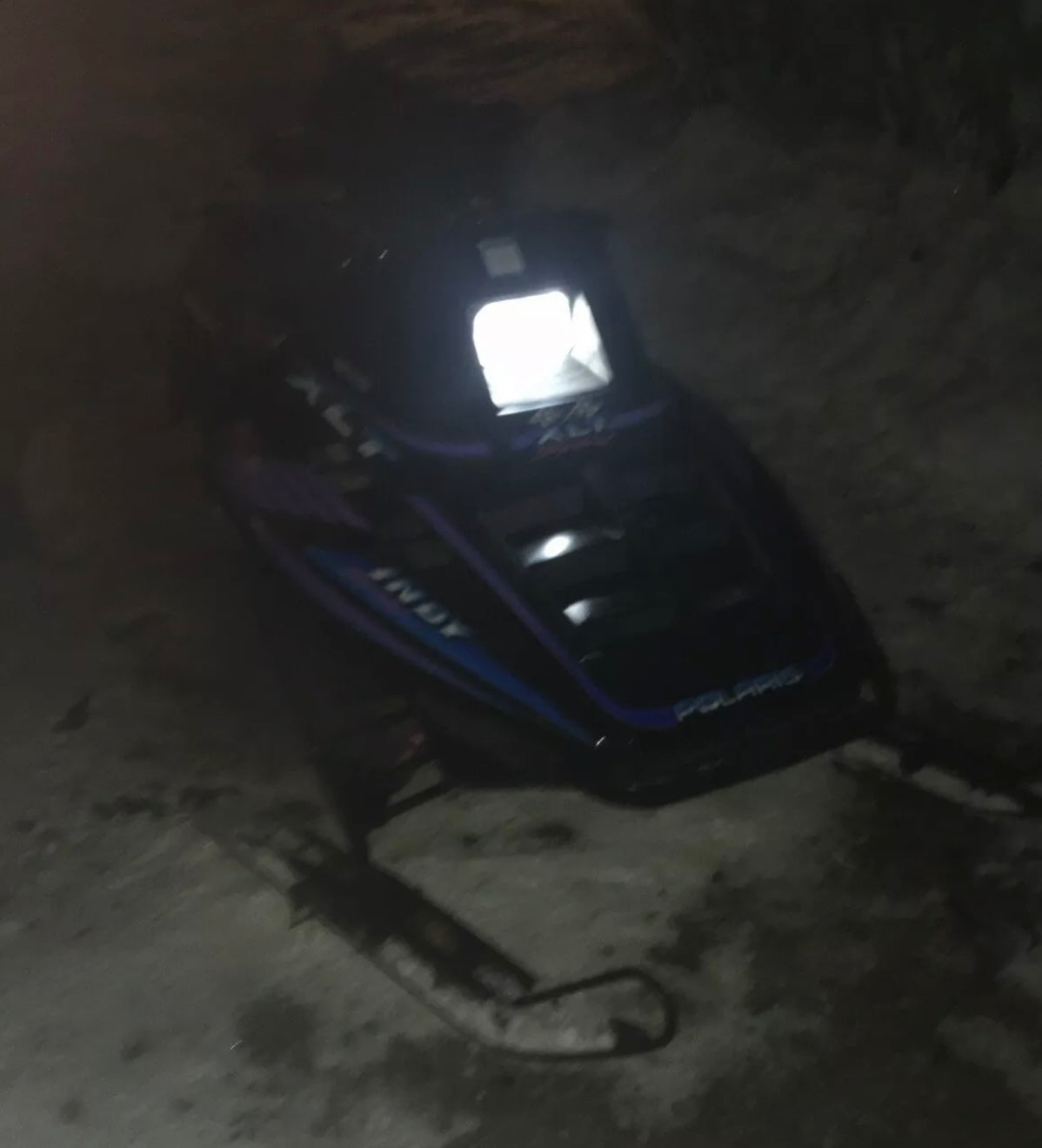 1994 Polaris XLT Snowmobile LED Headlight Upgrade kit Works In High & Low Beam!