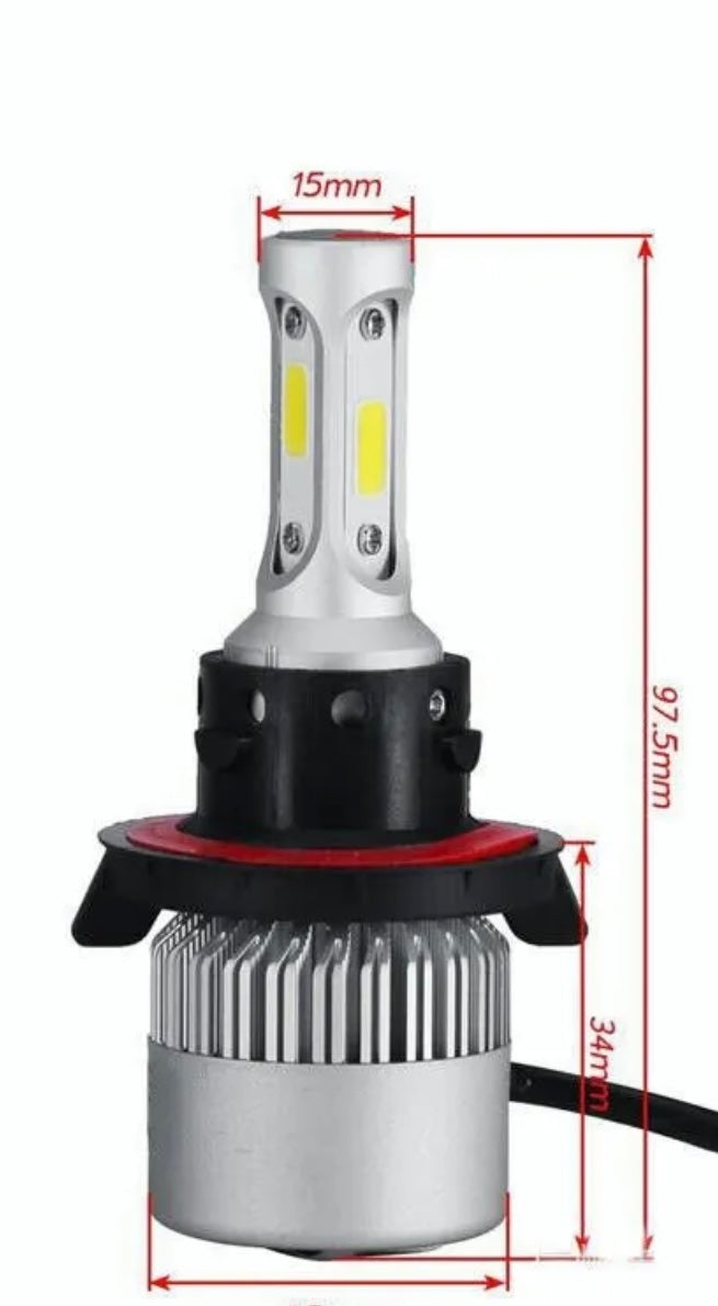 2012 POLARIS 600 RMK LED Headlight Kit & Canbus