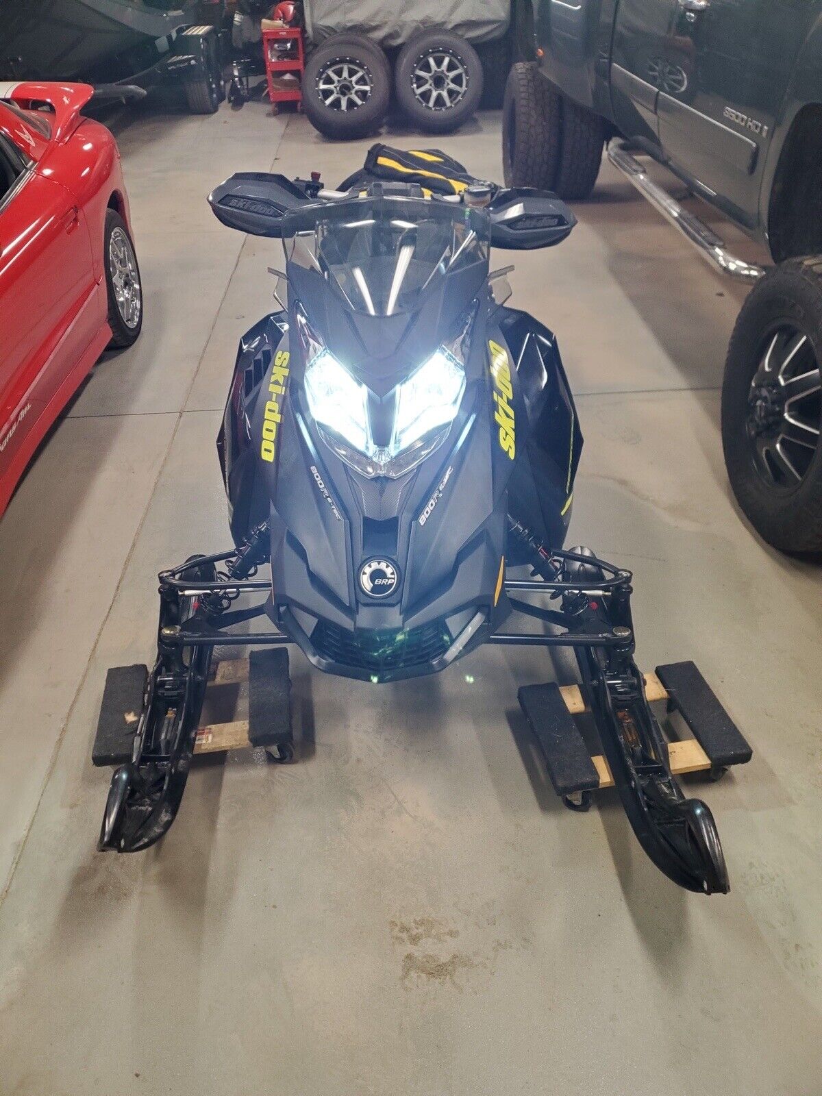 2019 Ski Doo Renegade 600 Etec G4 LED Headlight Kit Plug & Play No Mods