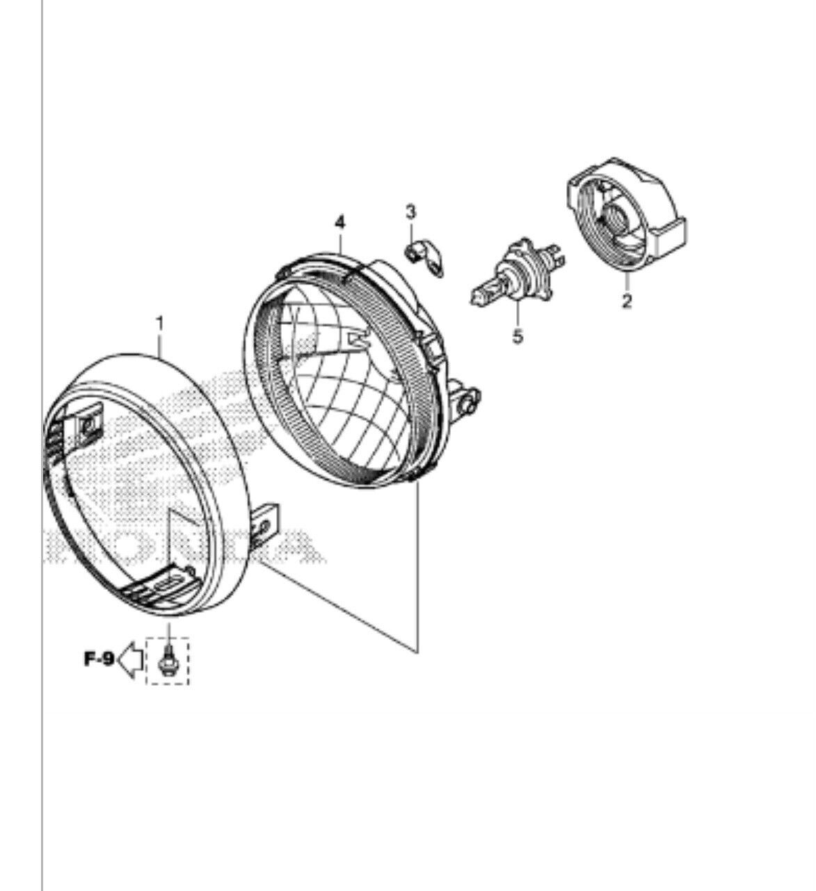 2020 Honda Metropolitan Scooter LED Headlight Kit