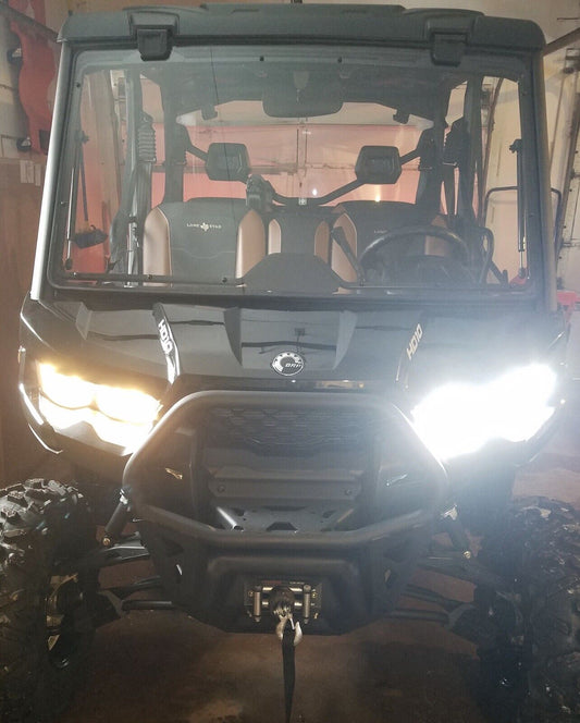 2019 Canam Commander & XT 1000R EFI & Limited UTV LED Headlight Kit