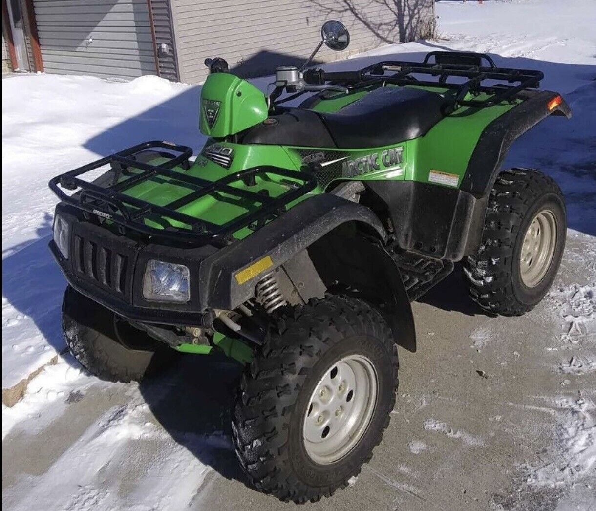 2005 Arctic Cat 400 ATV LED Headlight Upgrade Kit 8000k