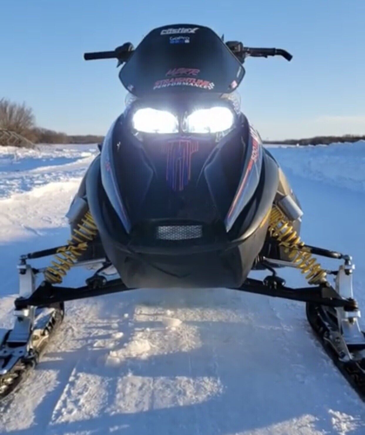 2004 Skidoo Rev 500ss Snowmobile LED Headlight Kit