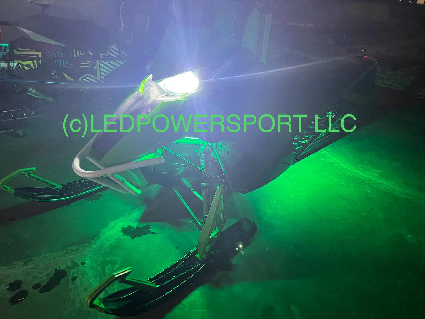 RED Snowmobile LED Under glow Strip lighting underglow spool 5050 SMD waterproof