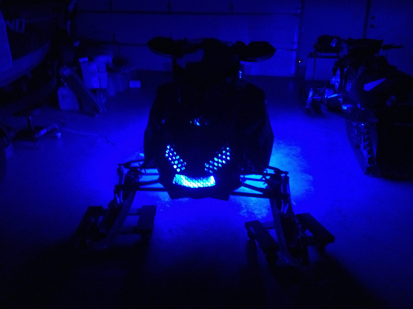 RED Snowmobile LED Under glow Strip lighting underglow spool 5050 SMD waterproof