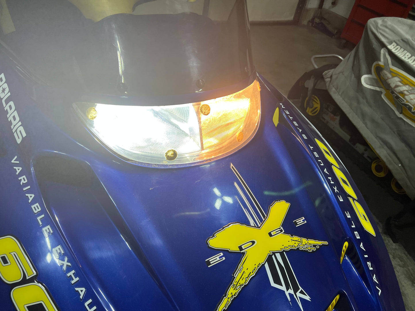 2004 Polaris Edge & RMK Snowmobile LED Headlight Kit