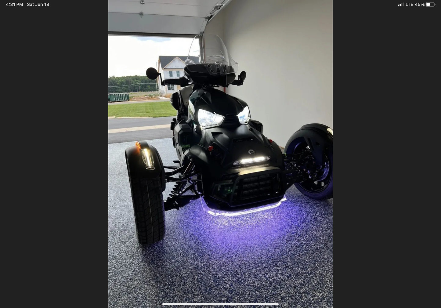 2019 Can-Am Spyder RT, RT-S, SE6 Limited Motorcycle LED (Fog Light Bulb Conversion Kit)