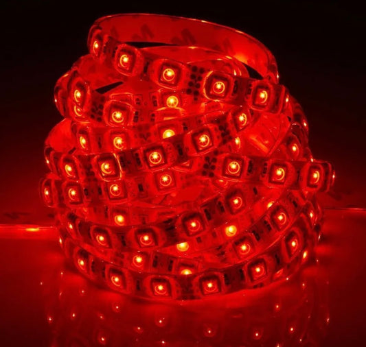 RED Snowmobile LED Under glow Strip lighting underglow spool 5050 SMD waterproof